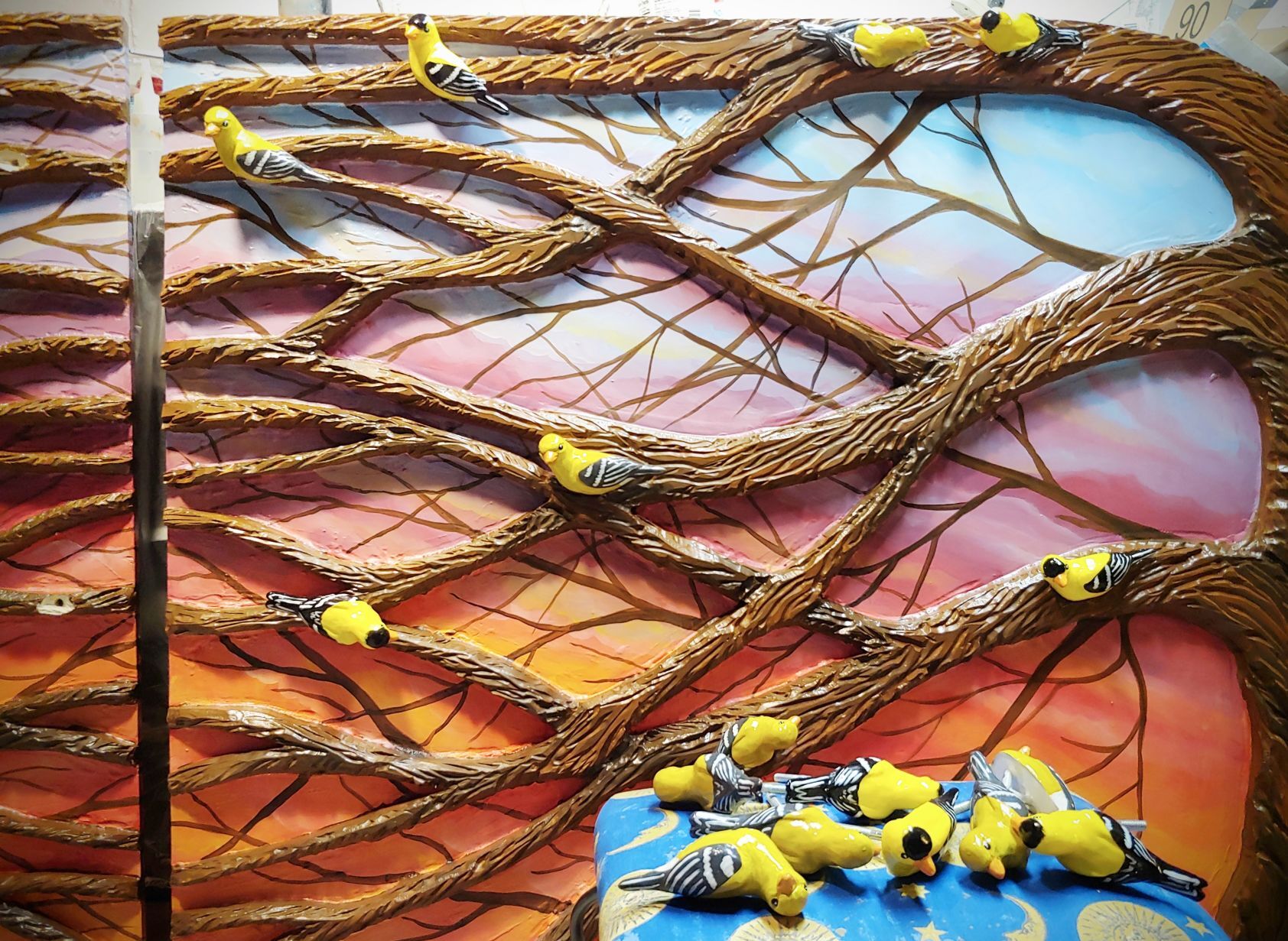 "Goldfinch Gates" assembly